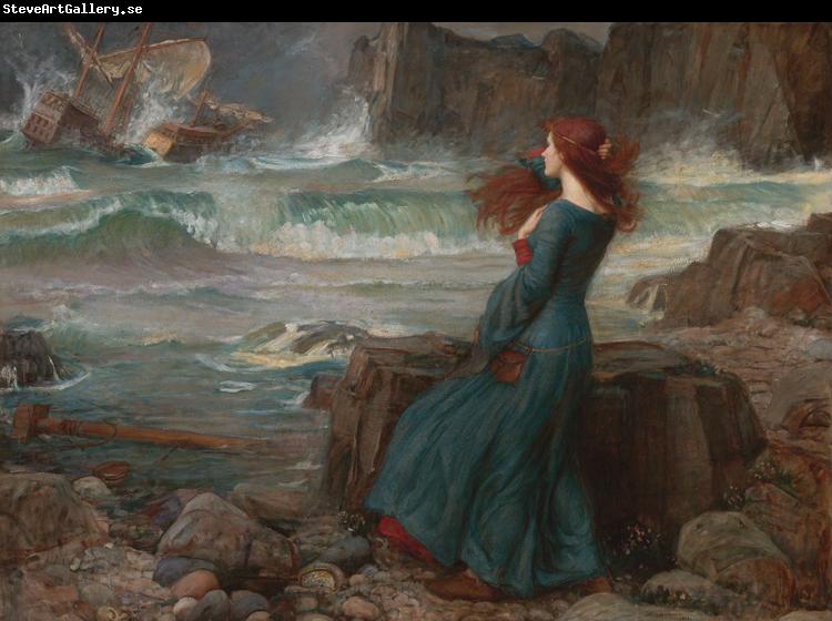 John William Waterhouse Miranda-The Tempest (mk41)